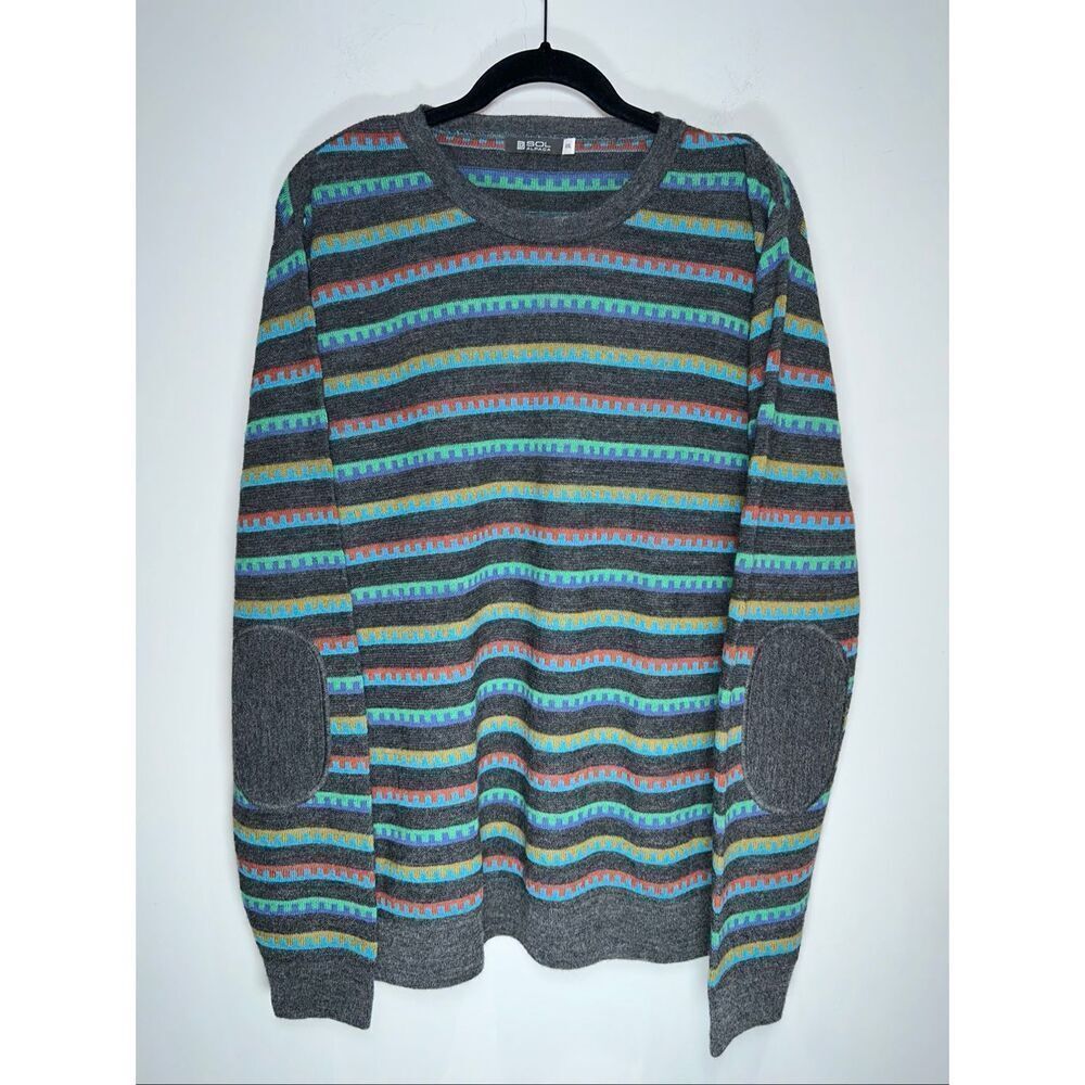 Sol Alpaca Striped Sweater size XXL